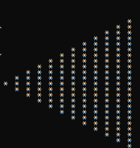Write A C Program To Print A Full Star Pattern Using Function It Should Accept A Users Input And Give Out An Output In F 1