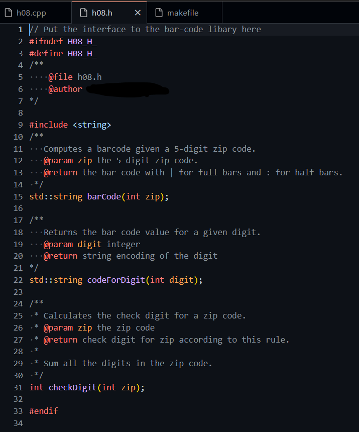In C Please I Ve Included Header And Makefile 4