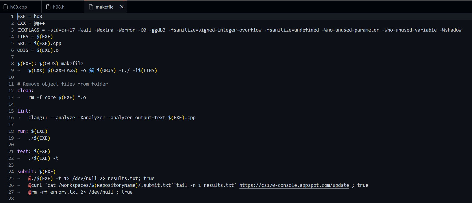 In C Please I Ve Included Header And Makefile 5