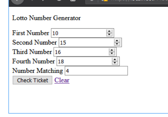 Create A C Class That Models The Lottery Ticket It Needs 4 Numbers The Winning Numbers It Needs To Compare A Tic 1