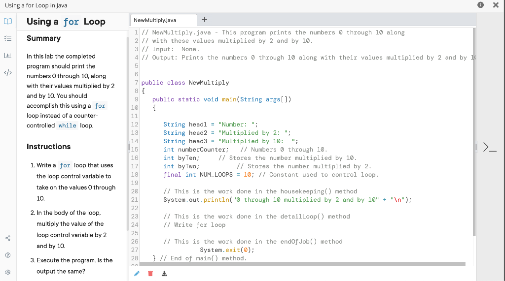 The Instructions For The Program Are Within The Picture To The Left The Already Started Program Is In The Middle Sectio 1