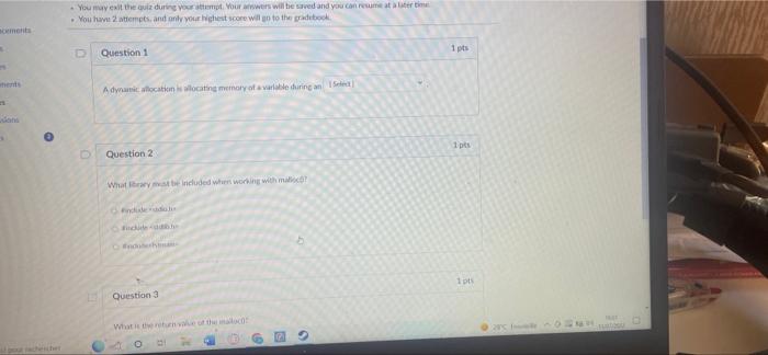 The Qualis Onlh And Open Book Please Use The Course Materials To Help You Answer The Questions Ou May Exit The Quiz 7