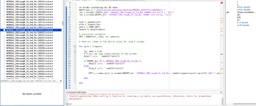 Matlab I Need Someone To Help Me Create An If Statement Inside My For Loop In A Matlab Script That I Am Writing I Am 1