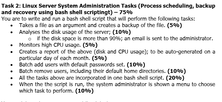 Write Bash Script In Fedora Linux Server 1