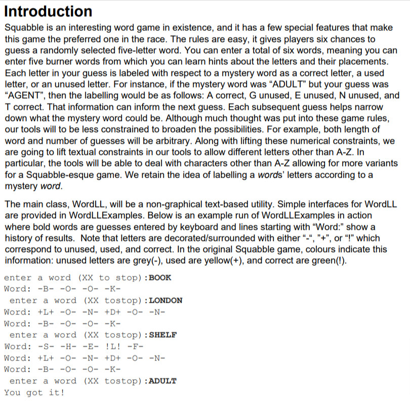 Introduction Squabble Is An Interesting Word Game In Existence And It Has A Few Special Features That Make This Game Th 1
