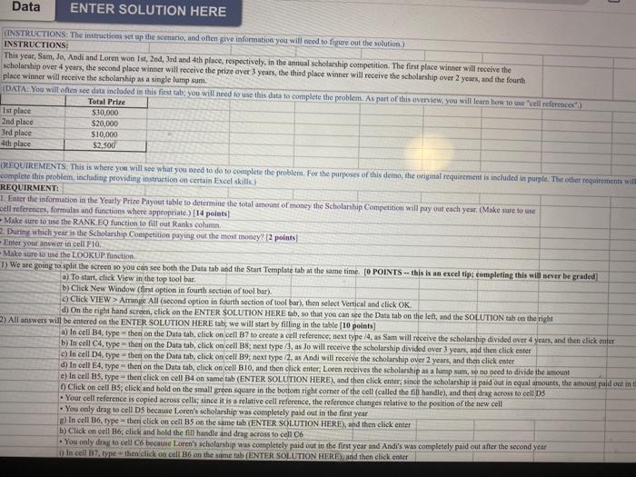 Instructions For The Purpose Of Grading The Project You Are Required To Perform The Following Tasks Step 1 Instruction 3