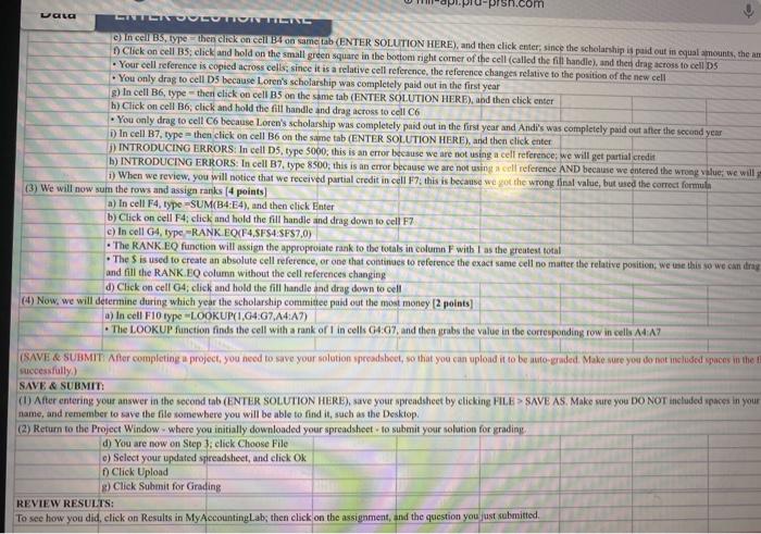 Instructions For The Purpose Of Grading The Project You Are Required To Perform The Following Tasks Step 1 Instruction 5
