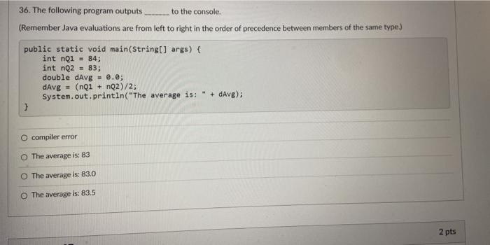 21 Assume You Have The Following Array Declaration Double Dalist New Double 5 What Is The Valid Range For The 4