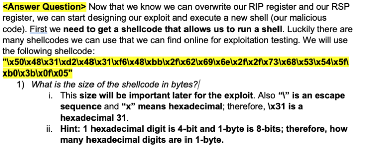 Now That We Know We Can Overwrite Our Rip Register And Our Rsp Register We Can Start Designing Our Exploit And Execute 1