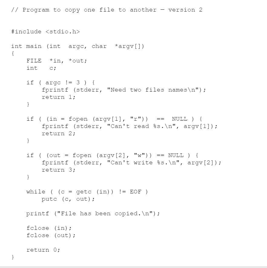 1 In C Programming Type In And Run The Program Presented In This Chapter Check The Program S Results By Comparing T 1