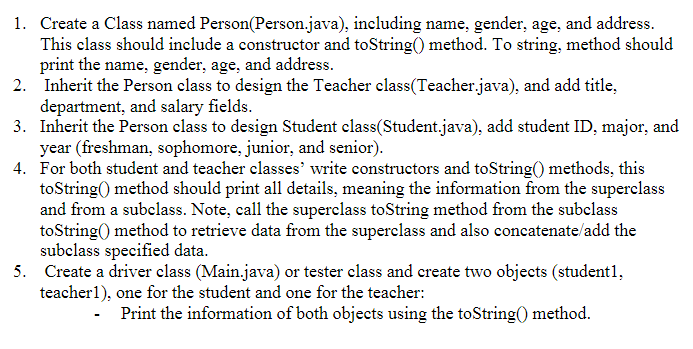 This Is Java Only Please Post Screenshots Of The Code Make It As Simple As Possible And Comment On More Complicated L 1