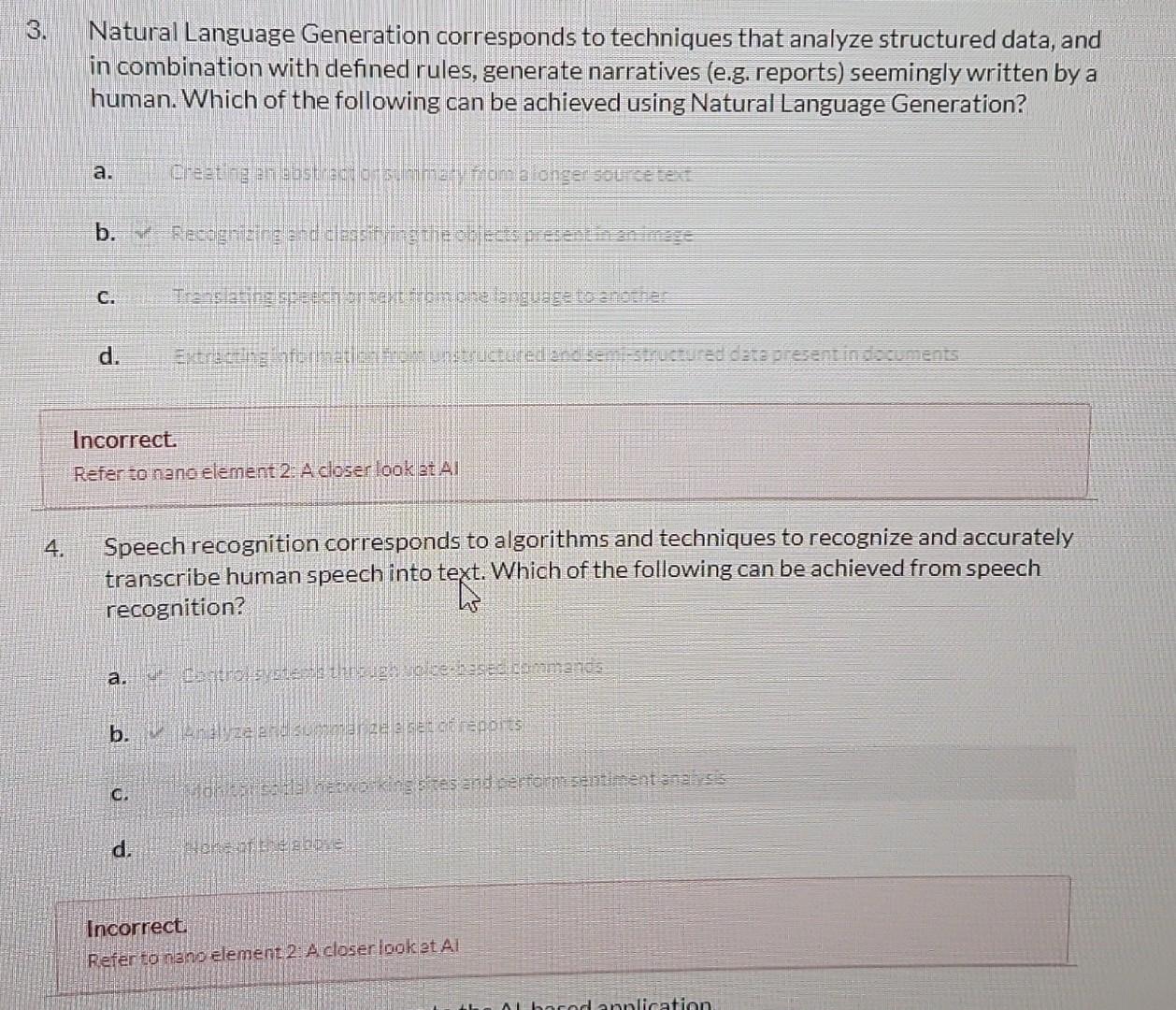 4 Natural Language Generation Corresponds To Techniques That Analyze Structured Data And In Combination With Defined R 1