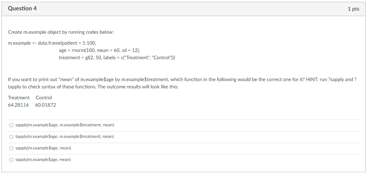 Treatment Gl 2 50 Labels C Treatment Control If You Want To Print Out Mean Of M Example Age By M Example 1