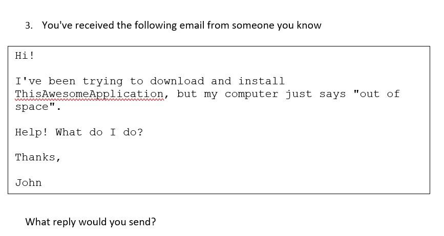 3 You Ve Received The Following Email From Someone You Know Hi I Ve Been Trying To Download And Install This Awesome A 1