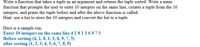 In Python Will Vote Up 1
