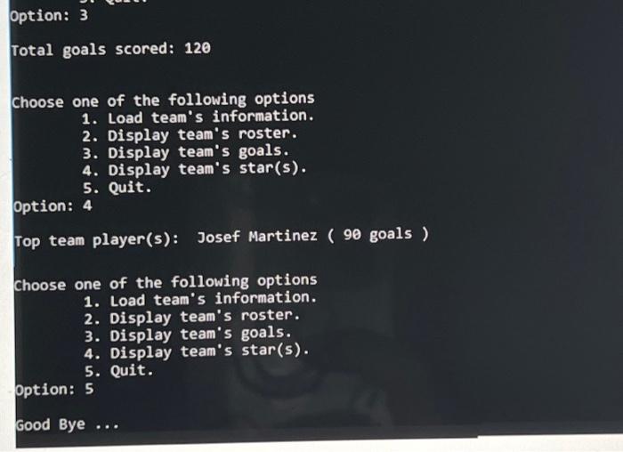 Write A Program That Stores The Following Data About A Soccer Player In A C Structure Record Player Name Player Numbe 3