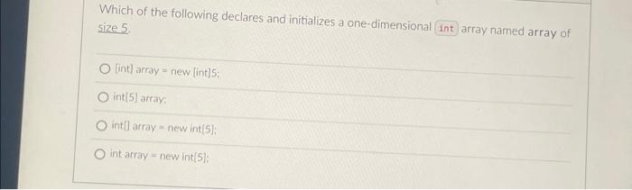 Assume You Need A Variable To Store Whole Numbers Which Of The Following Data Types Would You Pick O Boolean Int Strin 3