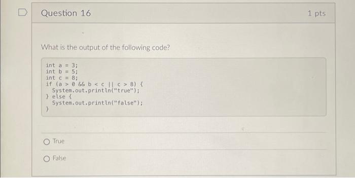 The Following Condition Evaluate To True True False True False Rewrite The Following Two Nested Conditions As A Sin 3