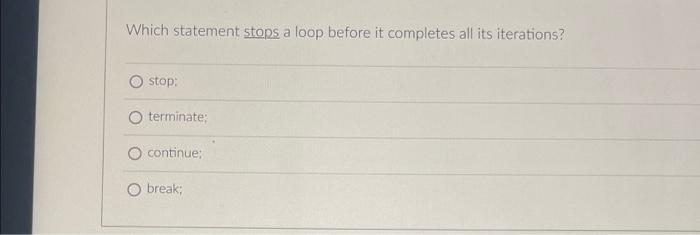 The Select Iterate At Least Once Loop Is Ideal In Situations Where You Want The Loop To Consider The Following Code 4