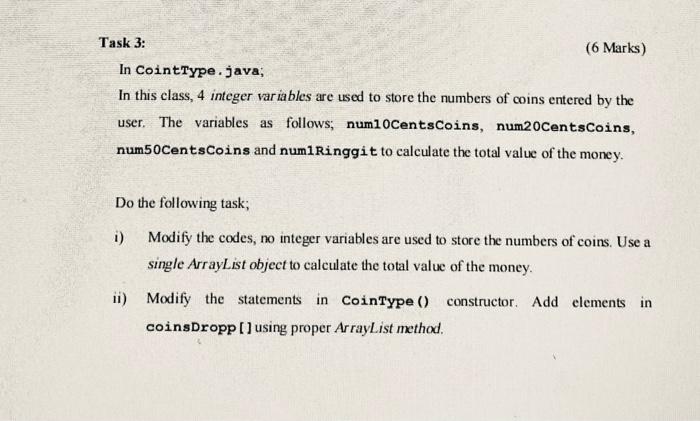 40 Marks Based On Uml Class Diagram Presented In Figure 1 You Are Require To Complete The Java Program Source Code In 5