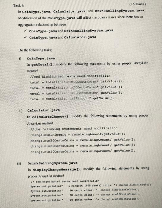 40 Marks Based On Uml Class Diagram Presented In Figure 1 You Are Require To Complete The Java Program Source Code In 6