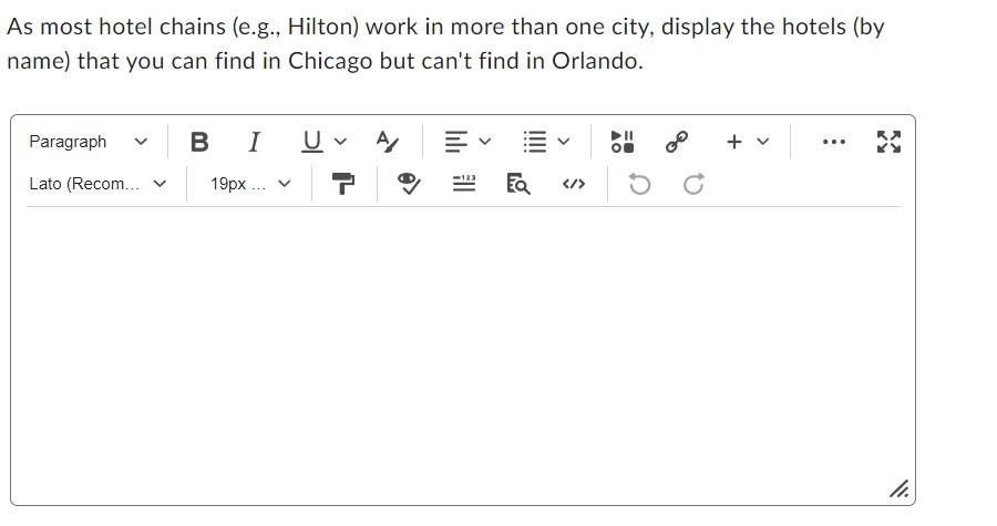 Consider A Database With The Following Relations Hotel Hotel Id H Name H Address H City Maximum Capacity Guest G 2
