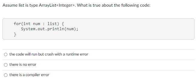Java Question 1 Question 2 1