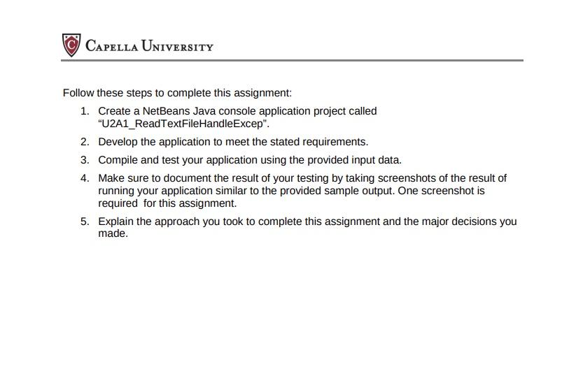 Hello I Need Help With This Assessment I Cannot Get The Code To Compile Correctly Below You Will See The Assessment 2