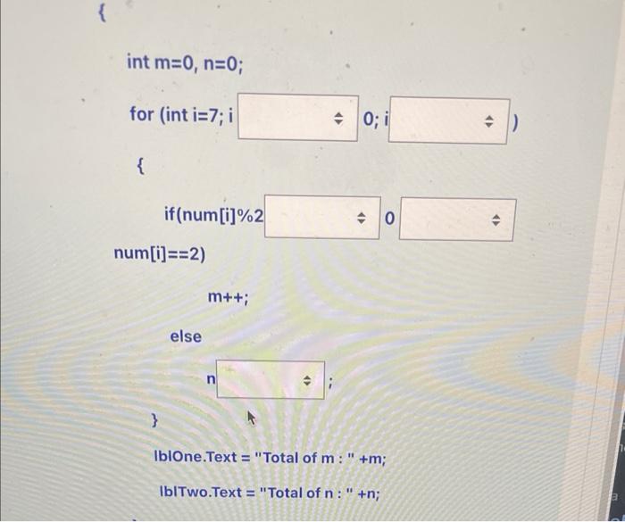 Int Value 22 14 40 22 34 23 72 87 Displayanswer Value Fill In The Blanks In Method Displayanswer To Produce Follo 2