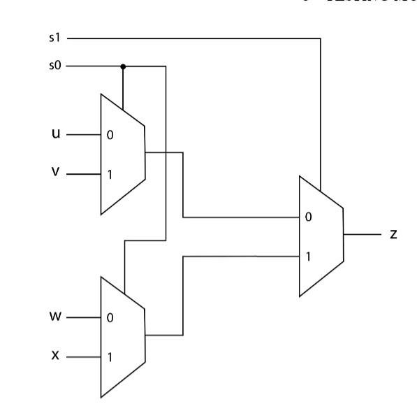Estimate How Many Logic Stages A 2 1 Multiplexer Has How Many And Or Not Gates A Signal Must Travel Through Use Thi 1