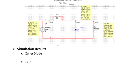 Laboratory Experiment No 4 Study Of Zener Diode Led Objectives To Understand The Concept Of Zener Diode And Led 4