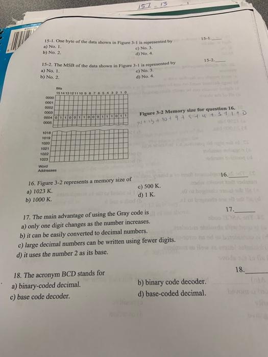 1304280 A Number Systems And Codes Choose The Letter That Best Completes The Statement 1 The Decimal System Has As Its 3