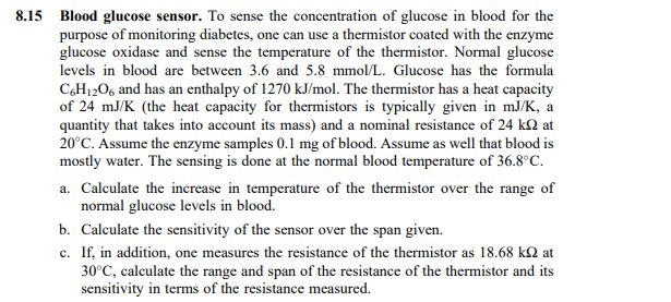 15 Blood Glucose Sensor To Sense The Concentration Of Glucose In Blood For The Purpose Of Monitoring Diabetes One Can 1