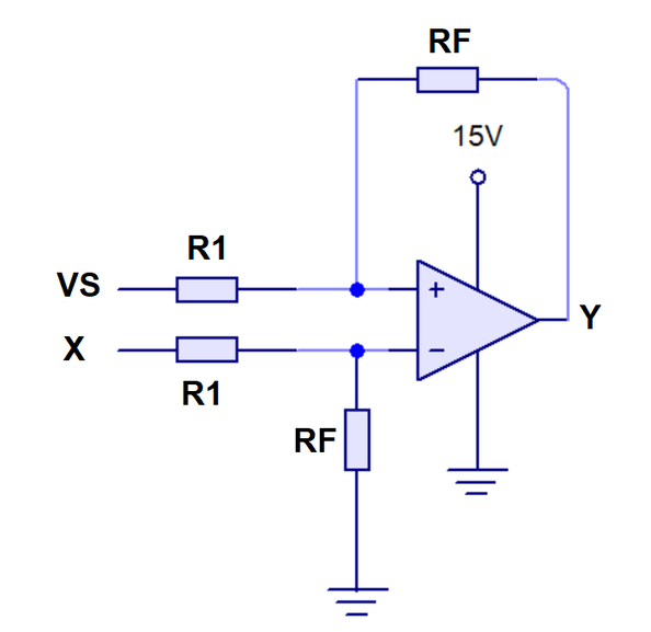 A Using This Given Op Amp Ckt B Determine The Values Of The Resistors And The External Supply Voltage Vs C Show T 1