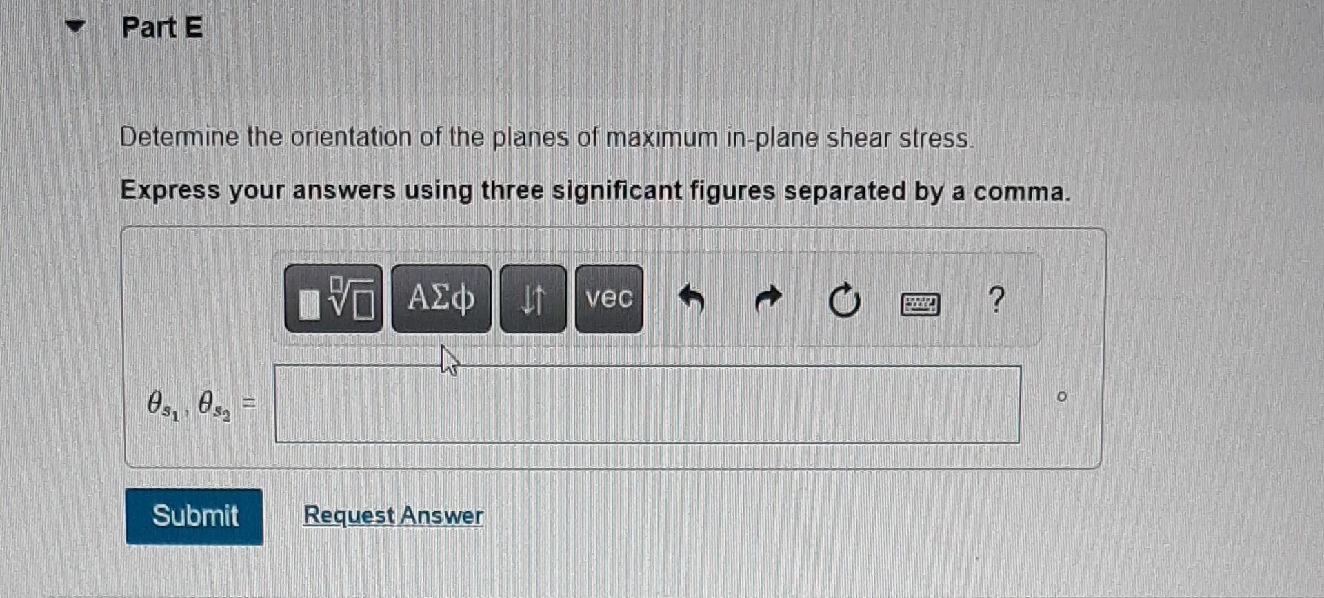 Determine The Equivalent State Of Stress On An Element At The Point Which Represents The Principal Stresses And The Maxi 2