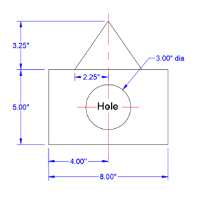 For The Objects Shown Below Locate The Horizontal Axis Of Symmetry And Identify The Location Of The Centroid Of The Obje 1
