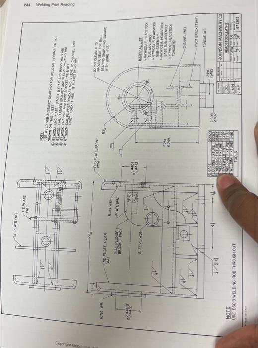 Name Print Reading Activities Part 1 Refer To The Drawing 167e102 On The Next Page And Answer The Following Questions 2