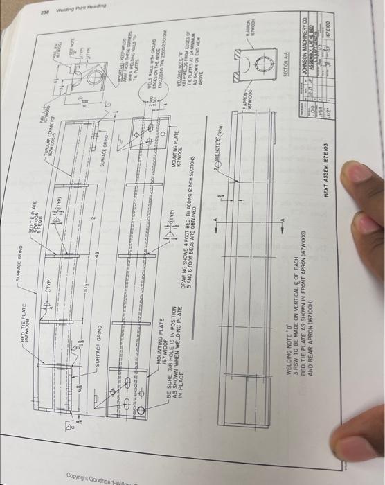Name Part Iii Refer To The Drawing 167e100 On The Next Page And Answer The Following Questions 1 Name The Unit Shown 2