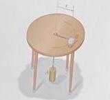 The 12 Kg Block B And The 15 Kg Cylinder A Are Connected To A String That Passes Through A Hole In The Center Of A Smoot 1