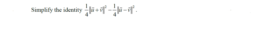Simplify The Identity I I J 1