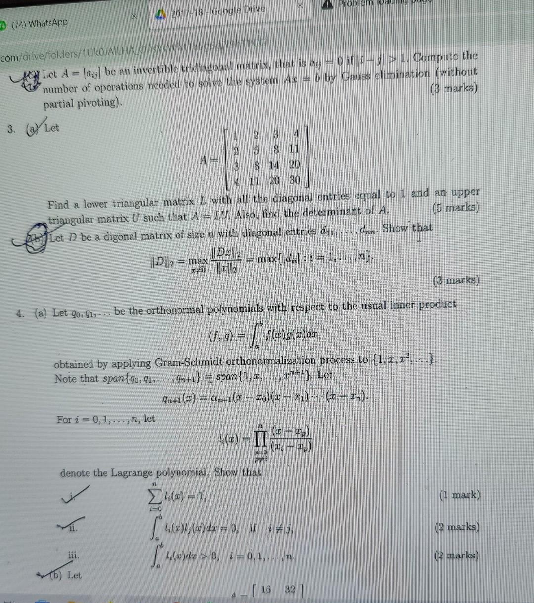 2017 18 Google Drive 74 Whatsapp Com Drive Folders 1ukojamo Pey Let A 03 Be An Invertible Diagonaal Matrix Chais 1