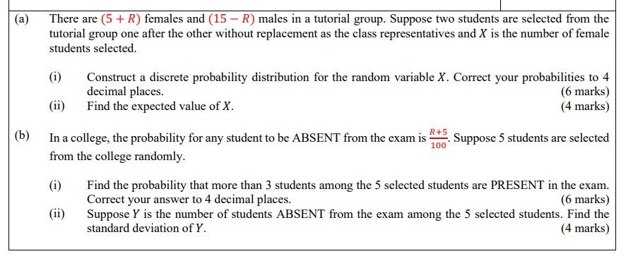 Need He Answers To Part A And B Please Note That Both Parts A And B Correspond To One Single Question So Please Answer 1