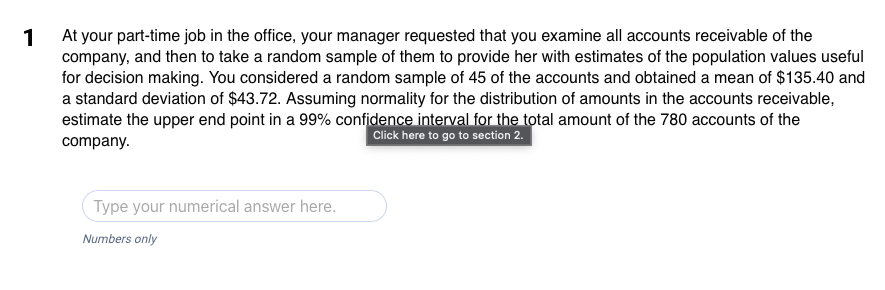 1 At Your Part Time Job In The Office Your Manager Requested That You Examine All Accounts Receivable Of The Company A 1