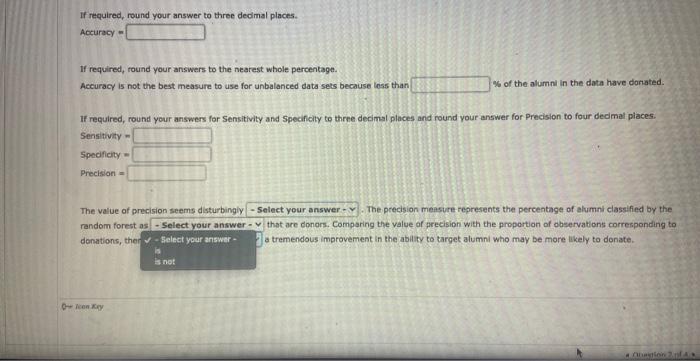 A University Is Applying Dassification Methods In Order To Identify Alumni Who May Be Interested In Donating Money The 6