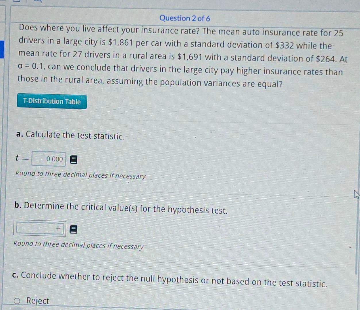 The Alternative Hypothesis Significance Level And Summary Statistics Are Provided Conduct The Stated Hypothesis Test 3