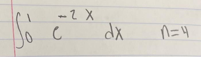 So X 2 E Dx N 4 1