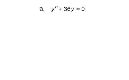 A Y 36y 0 1