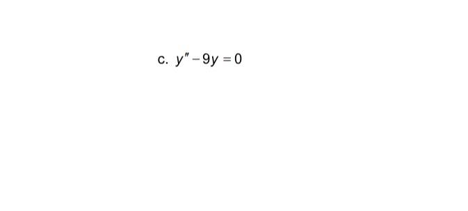C Y 9y 0 1