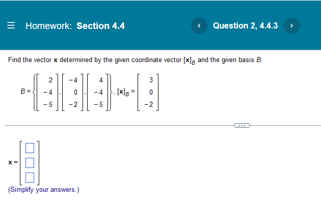 Linear Algebra Eb 4 4 1 2 2 2