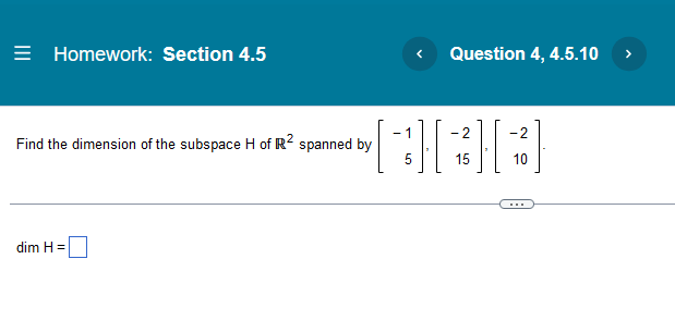 Linear Algebra 4 5 Eb 3 4 4 2